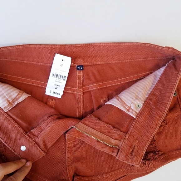 🌸‎ NEW Carmar | Distressed Denim Shorts, Nutmeg 27 - Picture 9 of 12